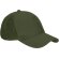 Gorra Odyssey Valento de sarga de algodón transpirable Verde militar