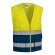Chaleco alta visibilidad Lisburn con bandas reflectantes Amarillo limón