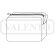 Neceser Melanie impermeable con forro canvas y cinta lateral detalle 1