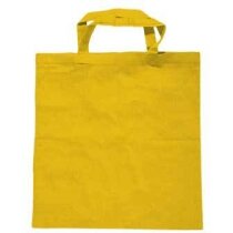 Bolsa reutilizable Valento amarilla personalizada