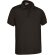 Polo manga corta diversos colores unisex poliéster 170 g/m2 Negro