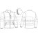Chaqueta desmontable de alta visibilidad Brampton softshell detalle 1