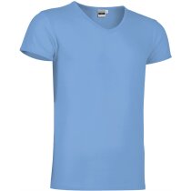 Camiseta cuello de pico de Valento Valento azul claro barata