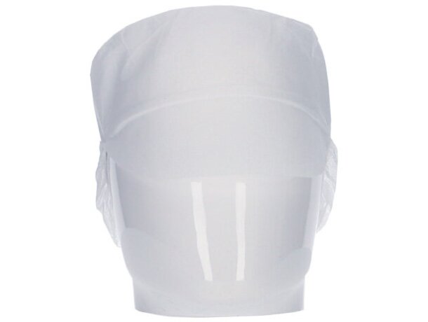 Gorra desechable Fork con visera para cocina y hostelería detalle 2