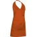 Delantales personalizados baratos de poliéster-algodón 210 g/m2 Bistro Naranja fiesta