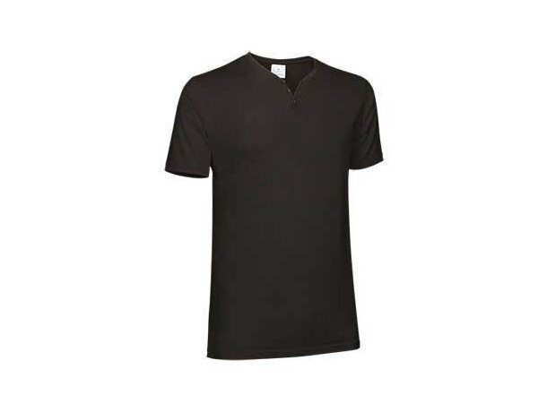 Camiseta Cuello Muy Abierto Lucky Valento negra
