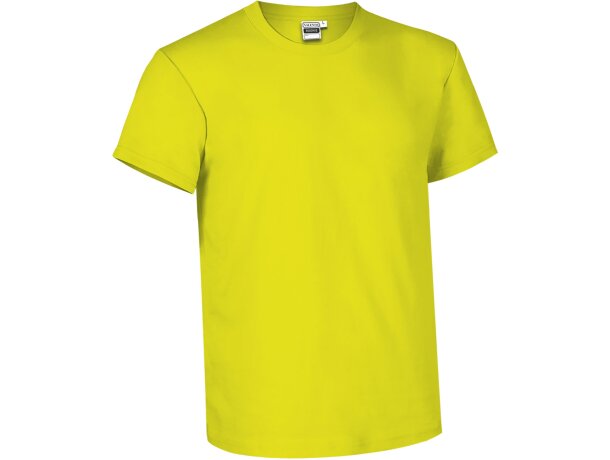 Camiseta Roonie unisex flúor tacto suave cuello redondo 160g detalle 5