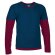 Camiseta doble manga larga denver de Valento 160 gr Valento personalizada fucsia