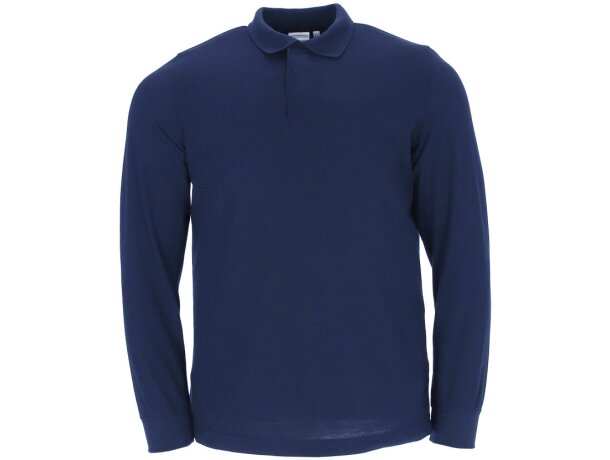 Polo manga larga Valiant para uniforme laboral profesional detalle 2