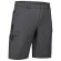 Bermudas multibolsillos de secado rápido Valento gris personalizada