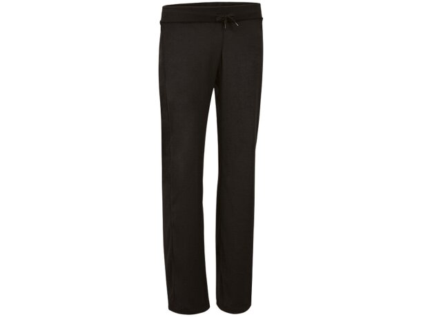 Pantalón Paty mujer velour elástico negro XS-XXL deporte y casual detalle 5