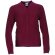 Chaqueta de mujer cuello en forma de pico acrílico 325 g/m2 Cardigan detalle 2