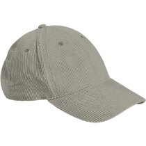 Gorra con ojetes bordados en 6 paneles Valento beige barata