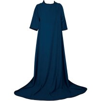 Manta con mangas azul marino sofá casa térmica