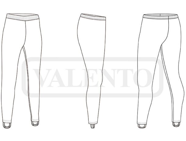 Pantalón deportivo poliéster 200 g/m2 Astun detalle 1