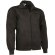 Chaqueta de trabajo barata en poliéster-algodón 205 g/m2 Galen Negro