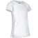 Camiseta niña manga corta Penelope algodón ring spun 160 g/m² Blanco