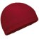 Gorro de poliester acabado polar liso Valento rojo barato