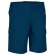 Pantalón corto de corte clásico para hombre Valento azul