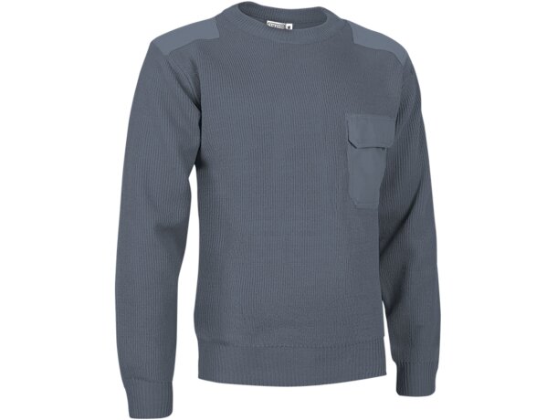 Jersey Comando acrílico 475g reforzado codos hombros laborales detalle 5