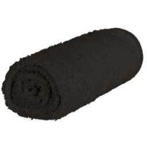 Toalla de microfibra ligera tamaño lavabo Valento negra