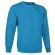 Sudadera Felpa Cuello Redondo Valento azul claro con logo
