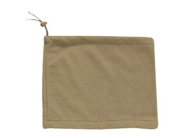 Braga con cierre de cordón Valento personalizada beige Braga con cierre de cordón Valento personalizada beige