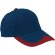 Gorra  6 paneles SEATLE Valento Azul marino orion