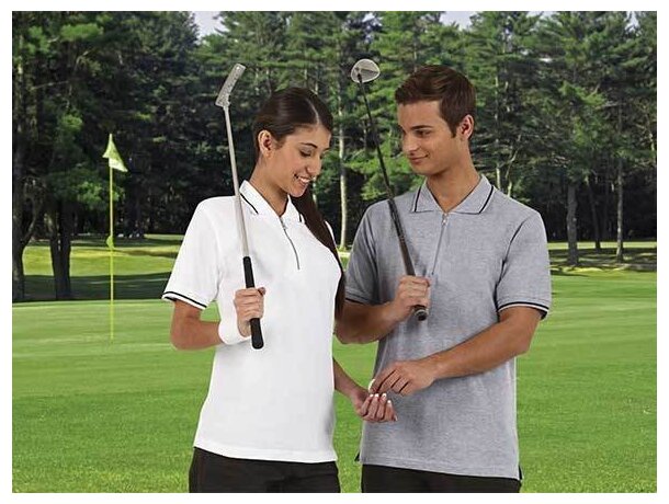 Polo de manga corta unisex de golf 220 gr Valento barato