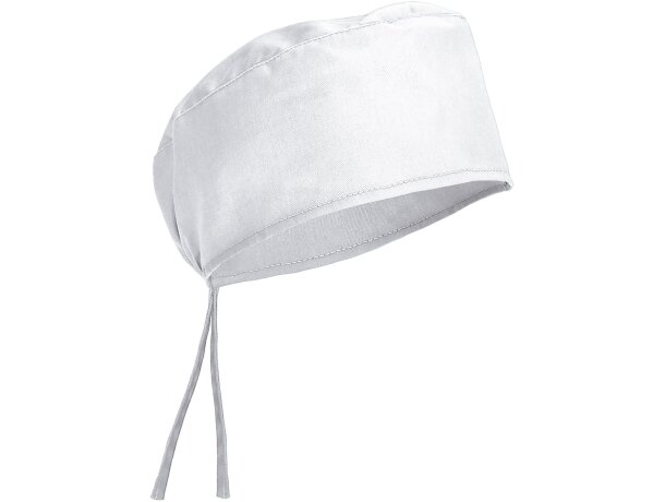 Gorro quirófano Vademecum en sarga mezcla resistente detalle 5