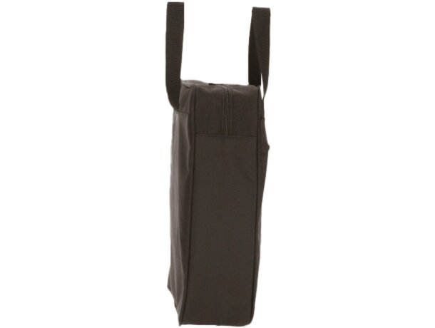 Portadocumentos Henry impermeable con forro canvas negro detalle 5