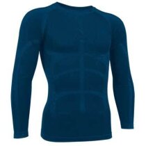 Camiseta segunda piel adulto manga larga Valento azul