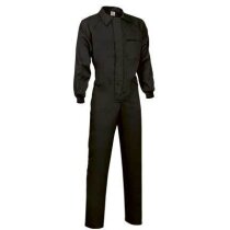 Buzo resistente unisex con bolsillos Valento negro