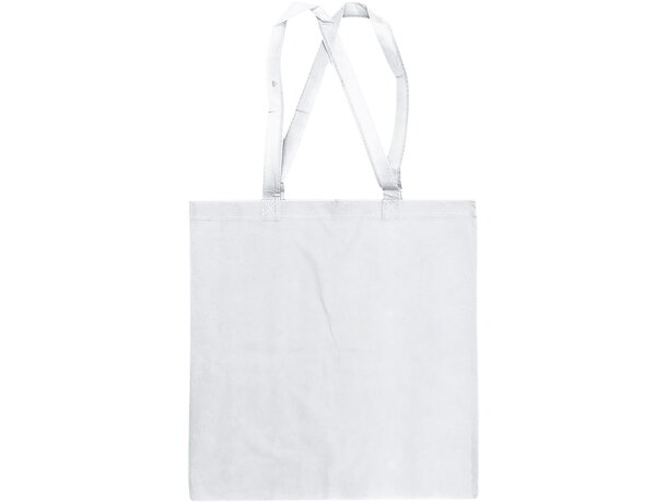 Bolsa Expo TNT gofrada 80g personalizadas baratas 40x38cm asas detalle 1