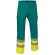 Pantalón multibosillos de sarga con reflectantes Valento verde estepa-amarillo av