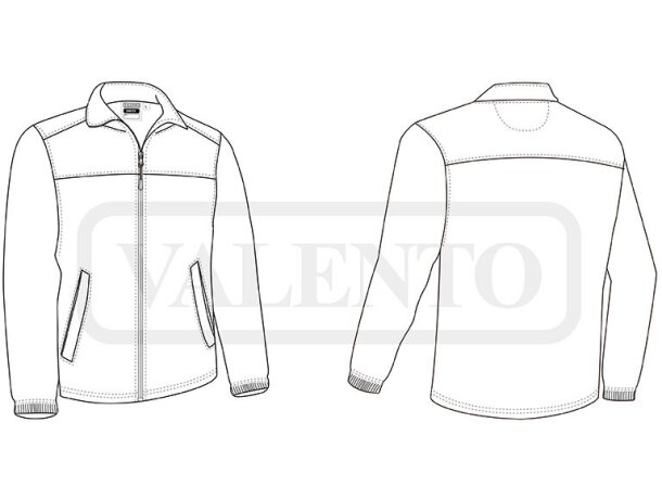 Chaqueta polar DAKOTA Valento detalle 1