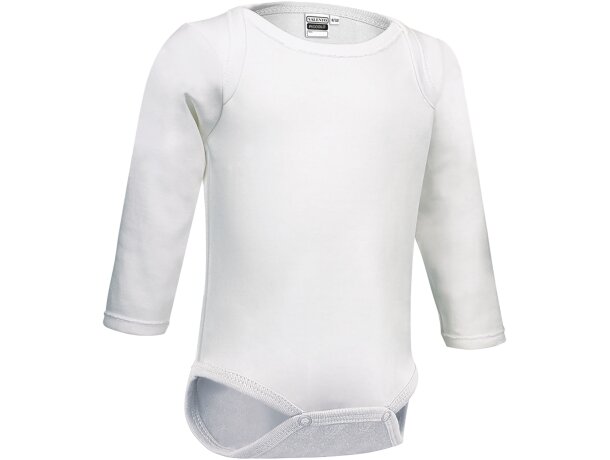 Body Piccolo bebé manga larga algodón interlock 0-24 meses detalle 1