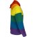 Sudadera Rainbow Valento con capucha y diseño arcoíris detalle 5