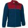 Chaqueta polar de colores combinados Valento azul personalizado