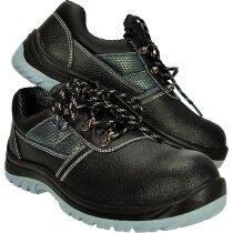 Zapatos de seguridad Norton cuero negro S3