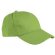 Gorra básica en algodón Valento verde manzana