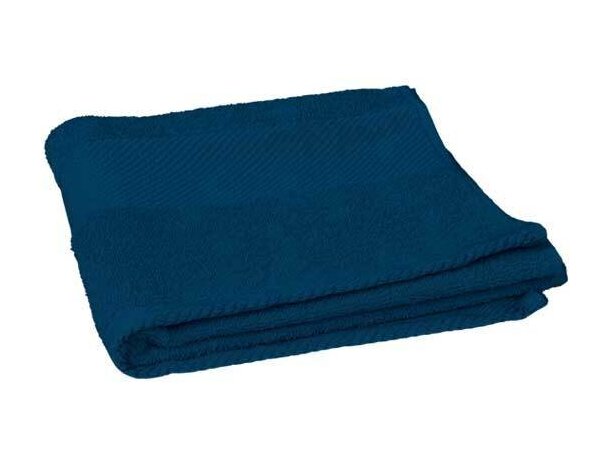 Toalla de baño algodón rizo Valento azul