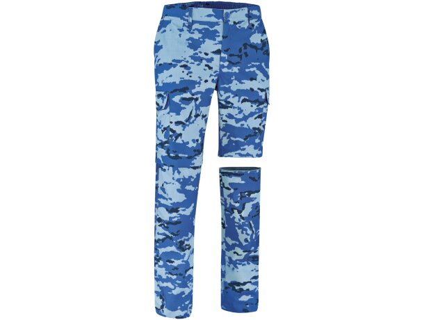 Birdman pantalón convertible camuflaje pixelado multibolsillos detalle 1