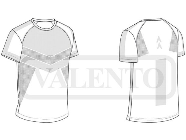 Camiseta técnica Dacita hombre transpirable alto rendimiento detalle 1