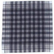Pañuelo hierbas para fiestas Valento grabado azul