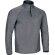Sudadera Fortum gris antracita con cremallera