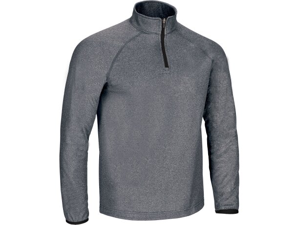 Sudadera Fortum con cremallera y felpa térmica interior detalle 5