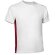 Camiseta técnica LEOPARD Valento blanca-roja