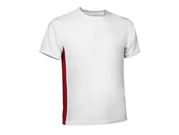Camiseta Leopard Bicolor Niño Valento blanca-roja