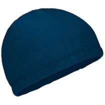 Gorro de poliester acabado polar liso Valento personalizado azul Gorro de poliester acabado polar liso Valento personalizado azul